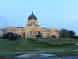 Montana State Capitol in Helena showing the Neoclassical architecture and copper dome of Montana’s seat of government